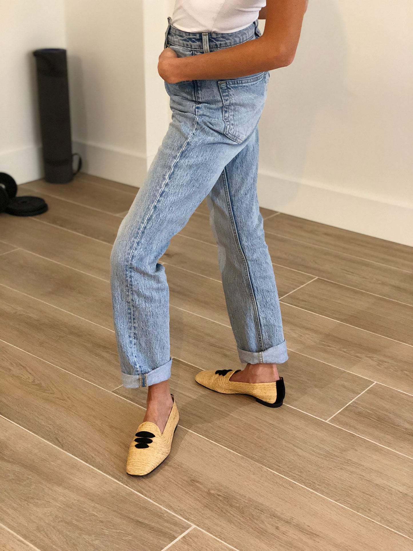 Mocasín Rafia Casablanca