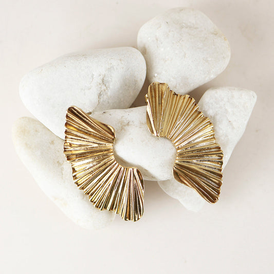 Pendientes dorados mujer AURYN