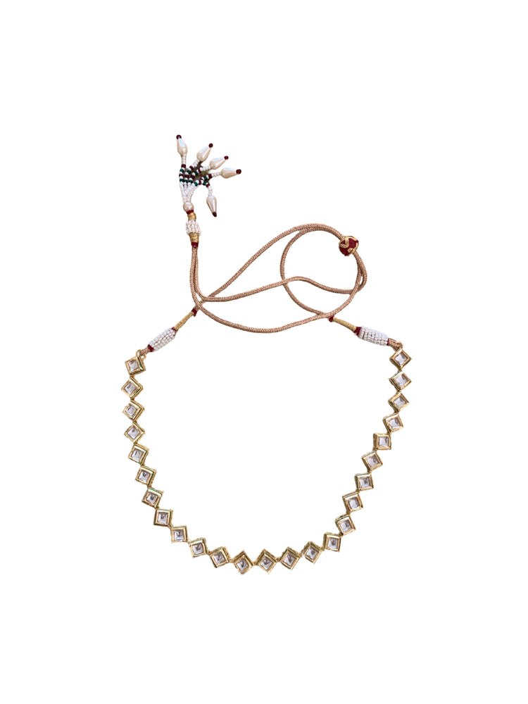 CHOKER LAGRIMA CUADRADA