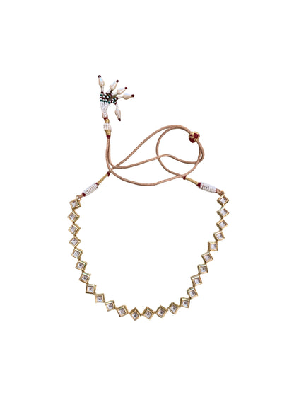CHOKER LAGRIMA CUADRADA