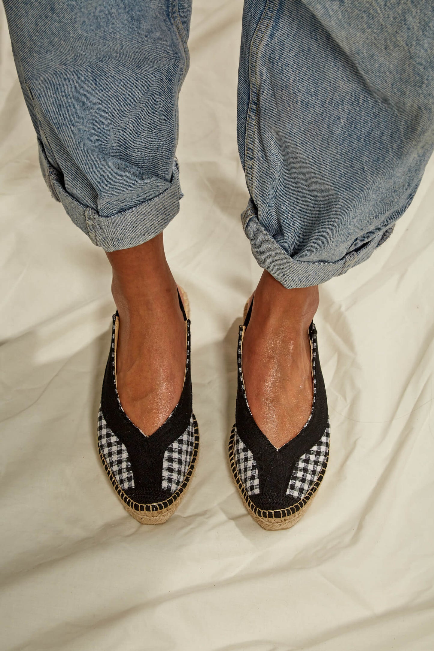 Sandalias Vichy vegan