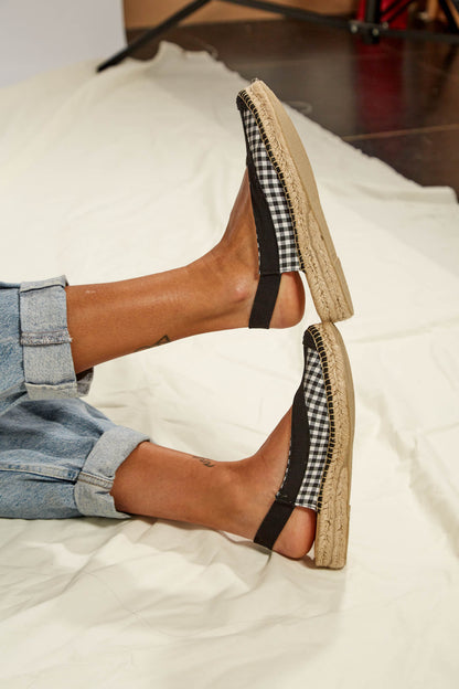 Sandalias Vichy vegan