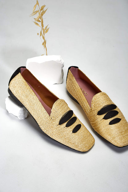 Mocasín Rafia Casablanca