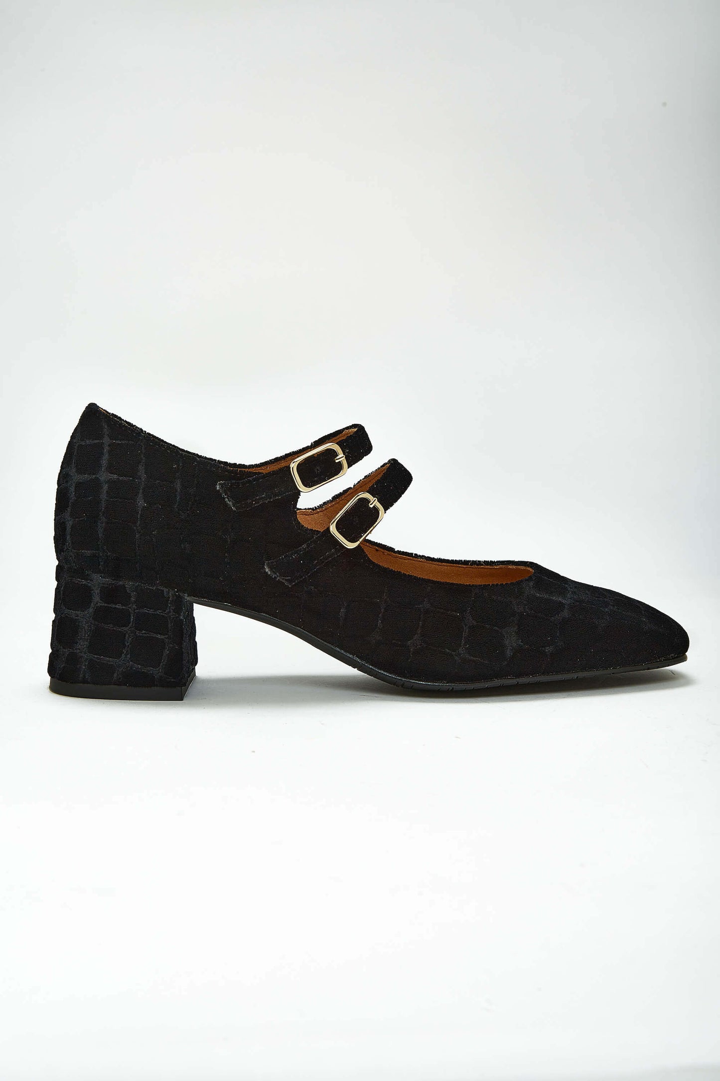Tacón midi Pigalle Negro