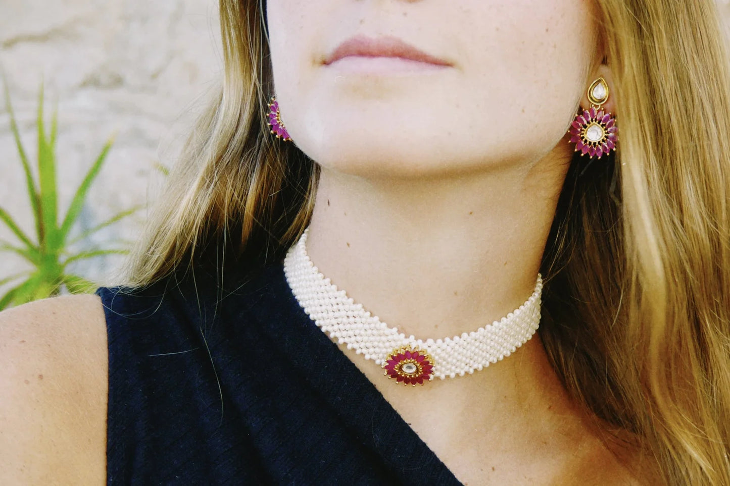CHOKER JUANA VERDE
